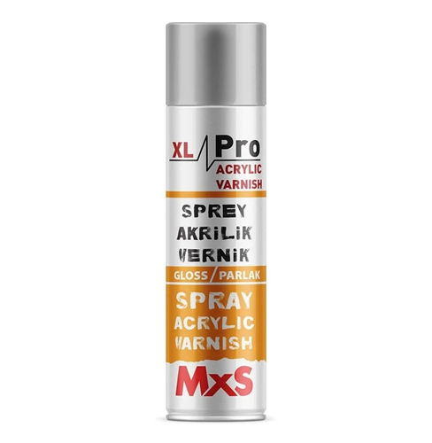 MXS AKRİLİK SPREY VERNİK PARLAK 400 ml